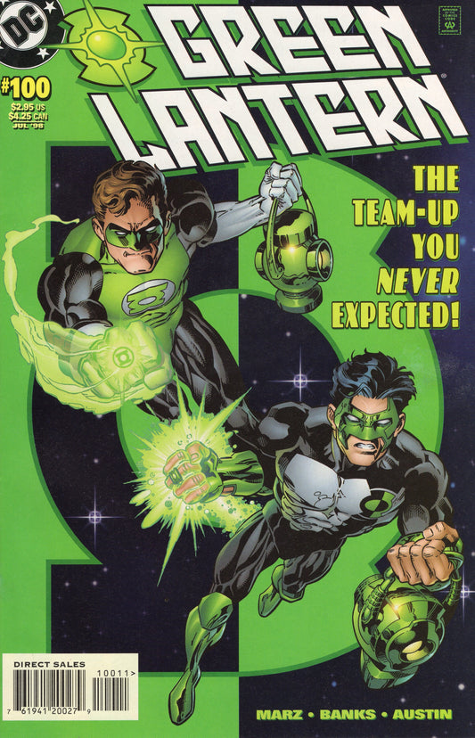 Green Lantern - Issue #100 Variant Cover (July, 1998 - DC Comics) NM
