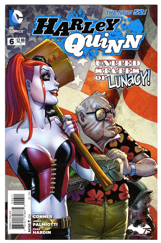 Harley Quinn - Issue #6 "United States of Lunacy" (July, 2014 - DC Comics) VF/NM
