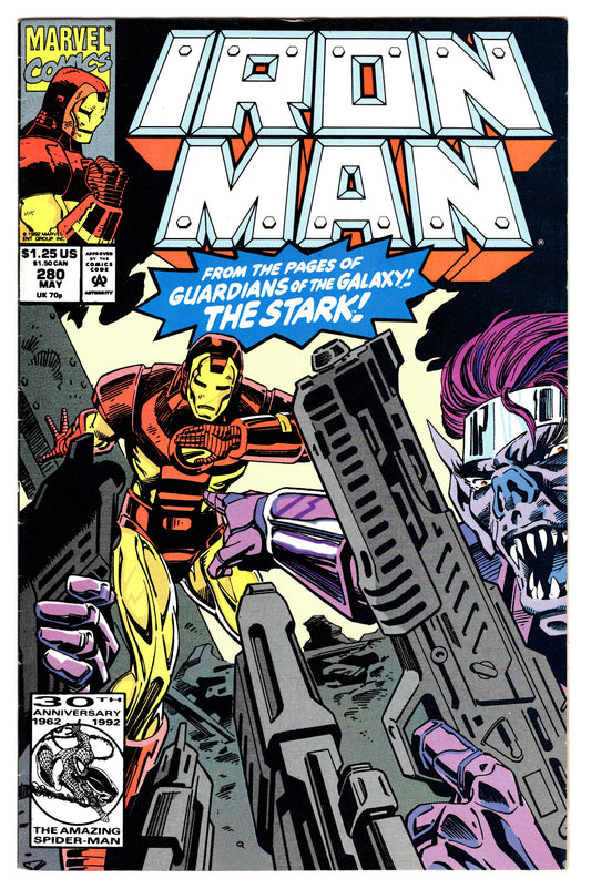 Iron Man Issue #280  (May, 1992 - Marvel Comics) FN