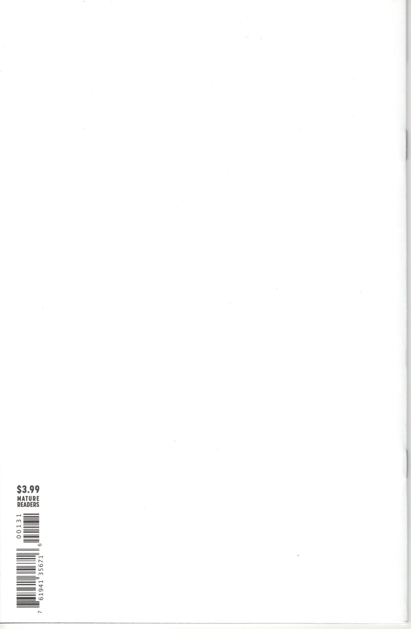 Books of Magic - Issue #1 Blank Cover Variant (Dec. 2018 - DC/Vertigo Comics) NM