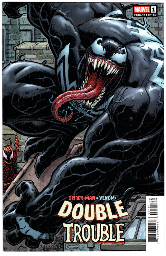 Spider-Man / Venom "Double Trouble" Issue #1 "Variant Cover" (Jan. 2020 - Marvel Comics) NM