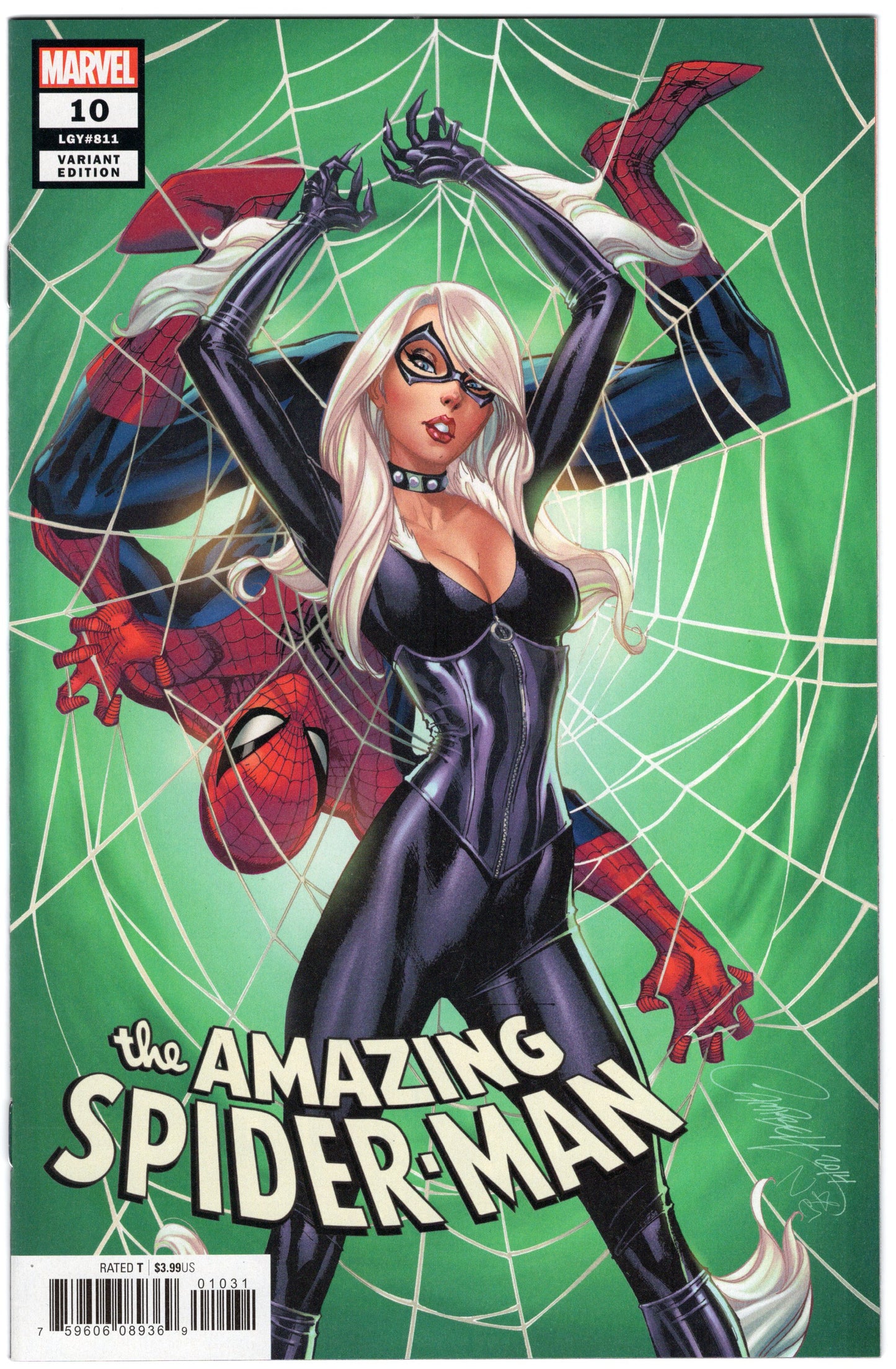 Amazing Spider-Man - Issue #10 "J Scott Campbell Variant Cover" (Jan. 2019 - Marvel Comics) NM