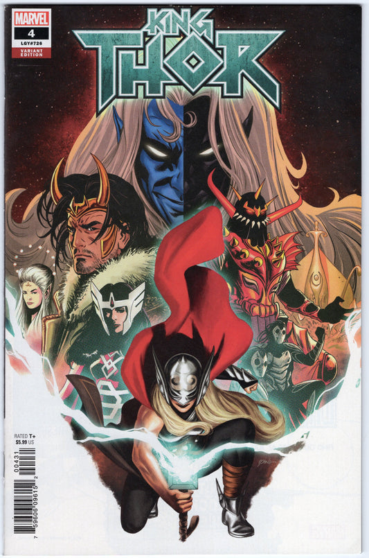 King Thor - Issue  #4 "1st Sif Guardian of the Bifrost - Steve Epting Variant 1:25" (Feb. 2020 - Marvel) VF+