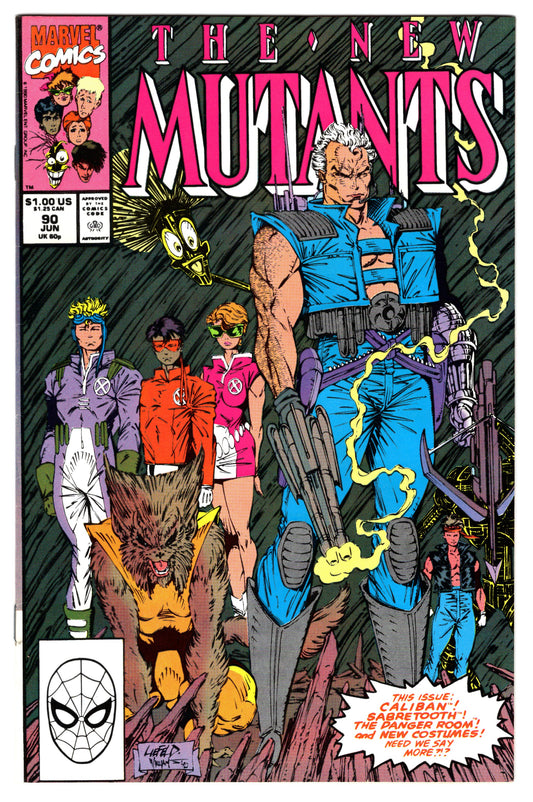 The New Mutants - Issue #90 (June, 1990 - Marvel Comics) NM-