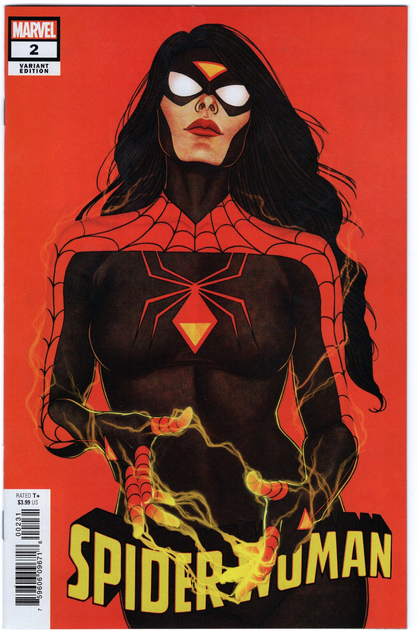Spider-Woman - Issue #2 "Jenny Frison - 1:50 Variant Cover" (Sept. 2020 - Marvel Comics) NM-