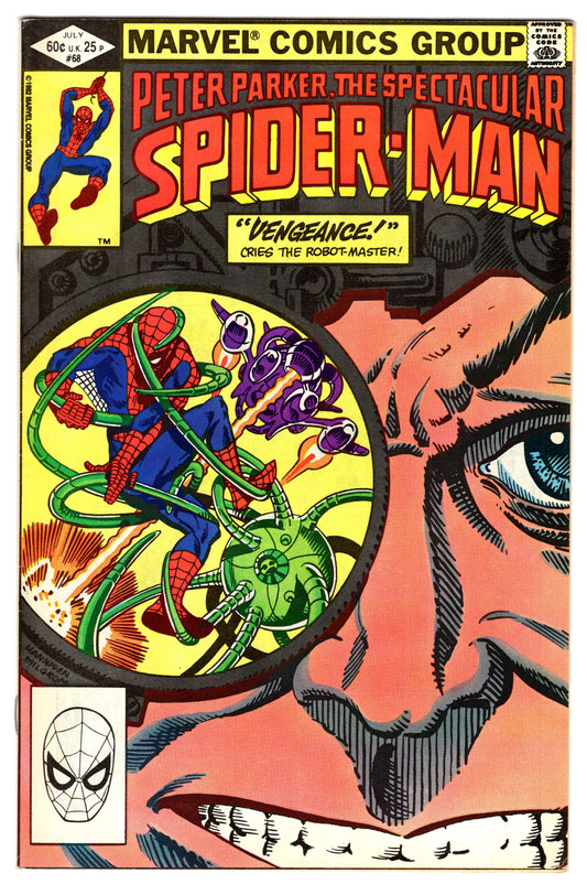 Peter Parker, The Spectacular Spider-Man Issue #68 (July, 1982 Marvel) FN