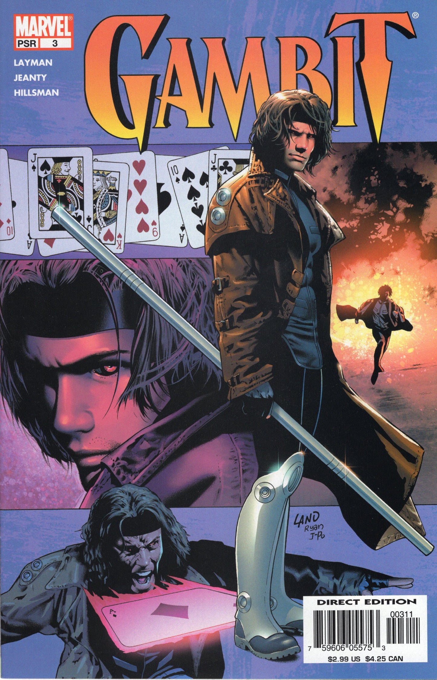 Gambit Issue #3 (Dec. 2004, Marvel Comics) VF/NM