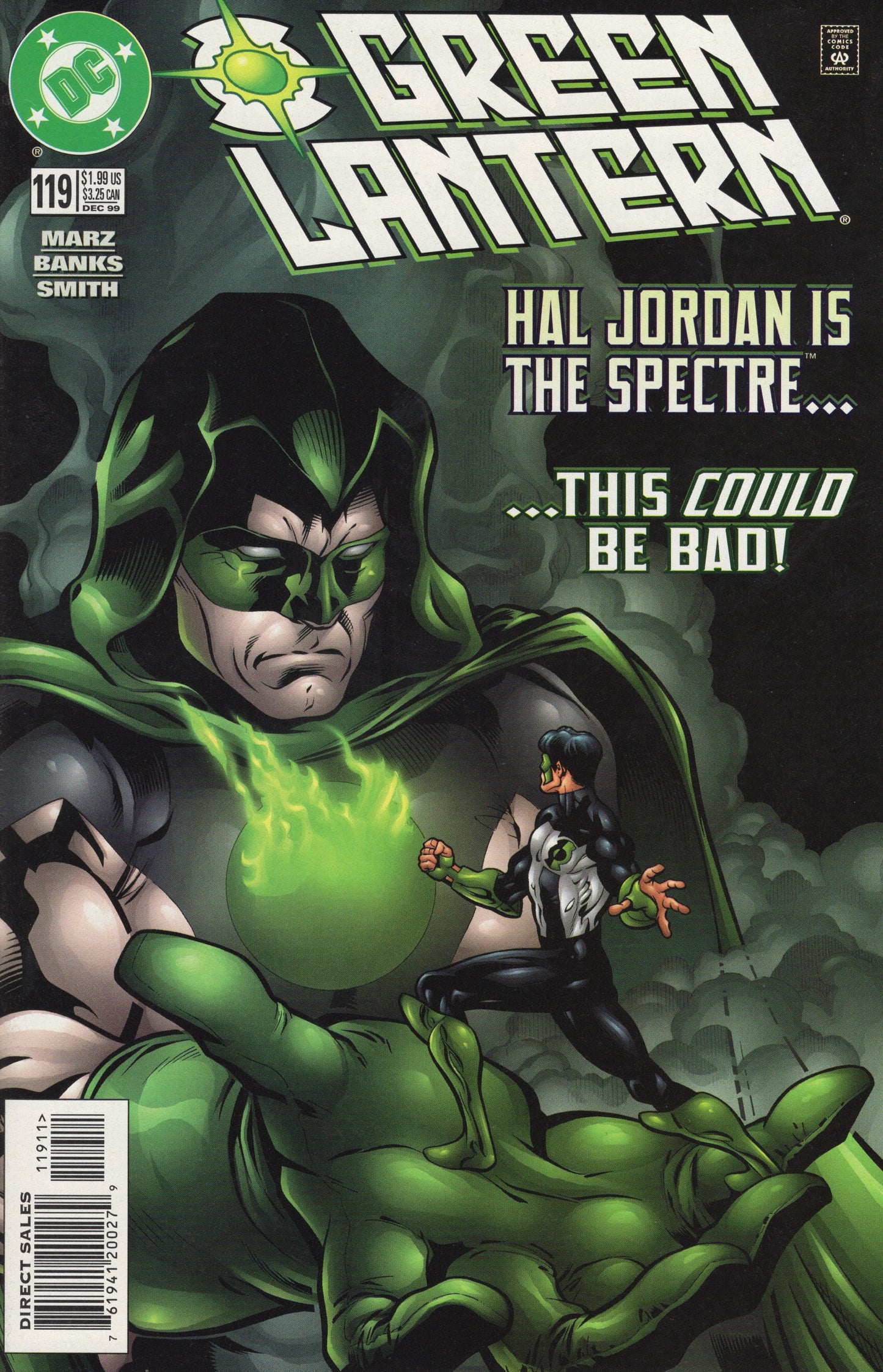 Green Lantern - Issue #119  (Dec., 1999 - DC Comics) FN/VF