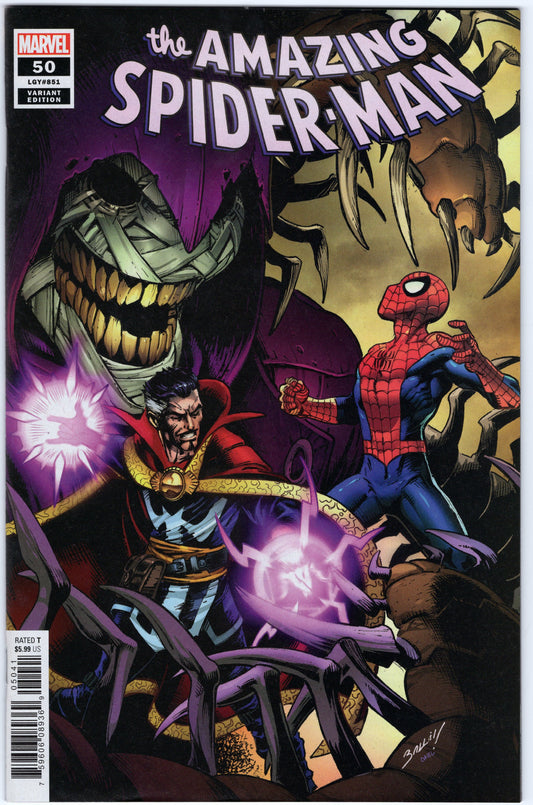 Amazing Spider-Man - Issue #50 "Mark Bagley - 1:50 Variant Cover" (Dec. 2020 - Marvel Comics) NM-