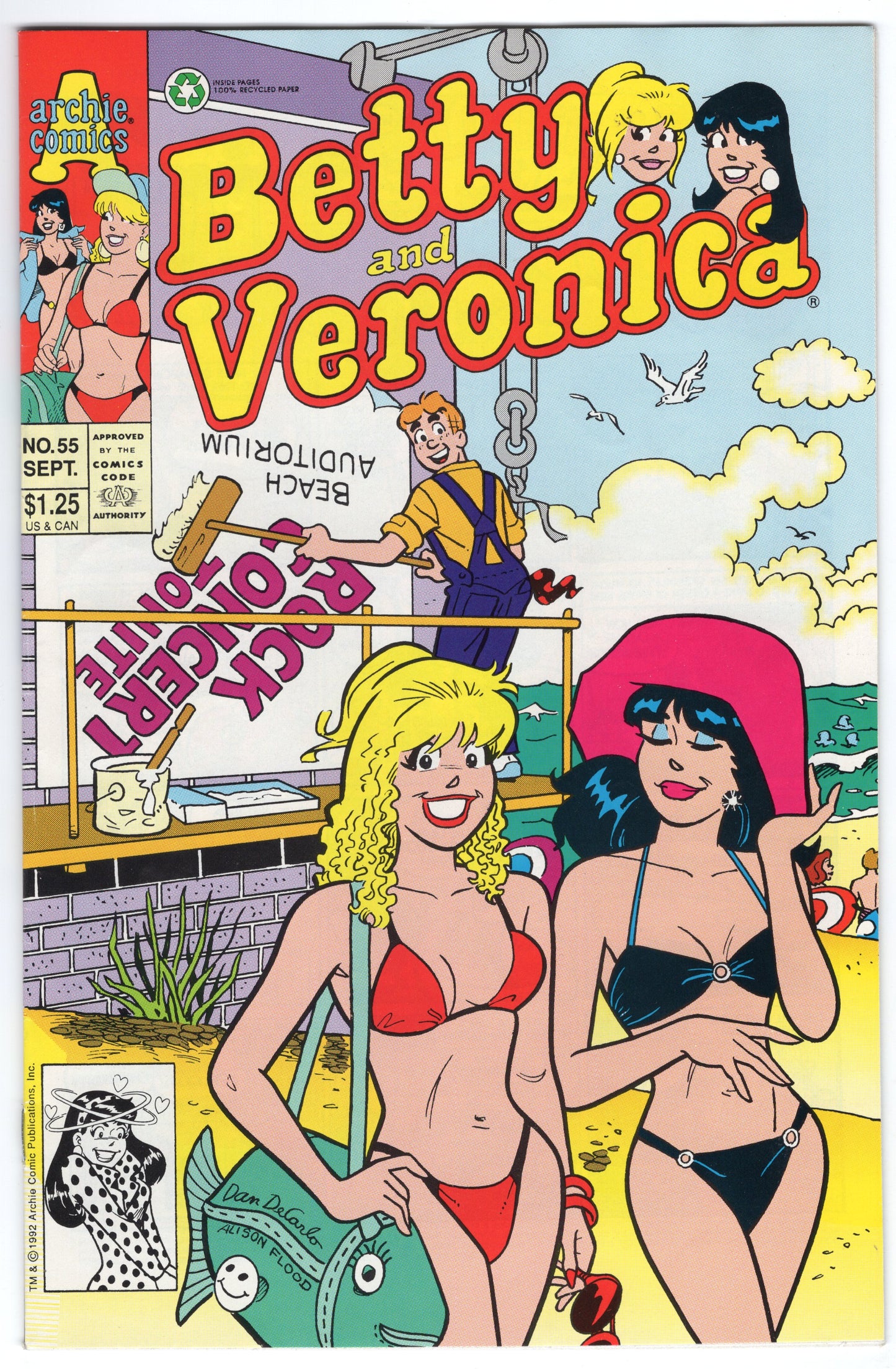 Betty and Veronica - Issue #55 (Sept. 1992 - Archie Comics) VF-