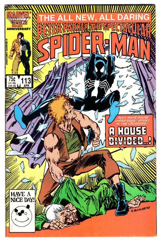 Peter Parker, The Spectacular Spider-Man Issue #113 (April, 1986 Marvel) FN-