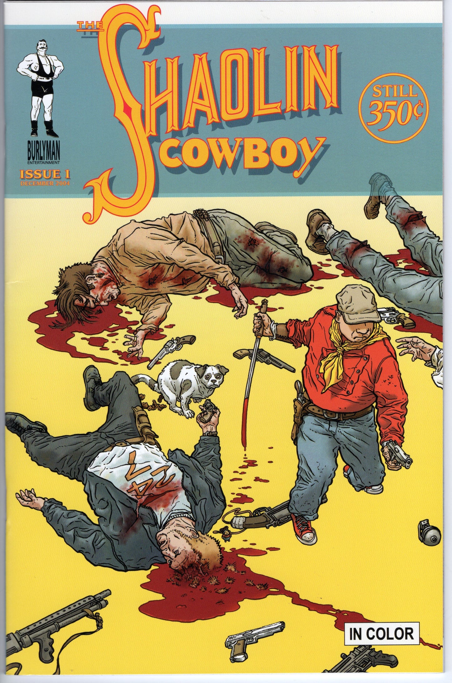 Shaolin Cowboy #1 (2004, Burlyman Entertainment) 2nd Print Variant NM+