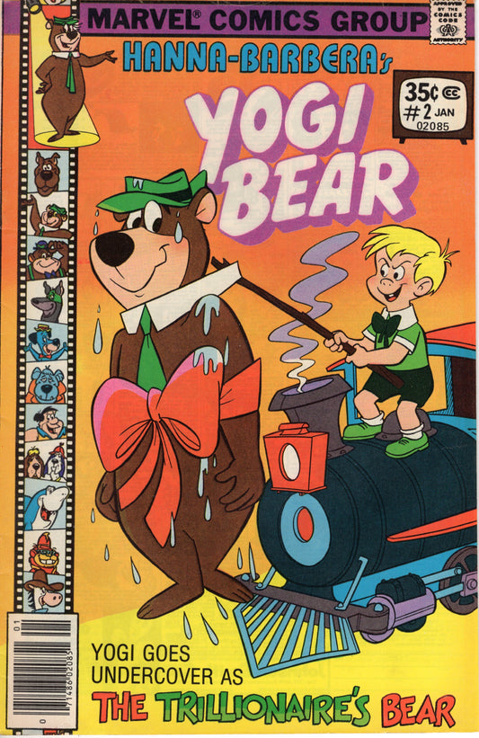 Hanna-Barbera's "Yogi Bear" Issue #2 (Jan., 1978 - Marvel Comics) FN-