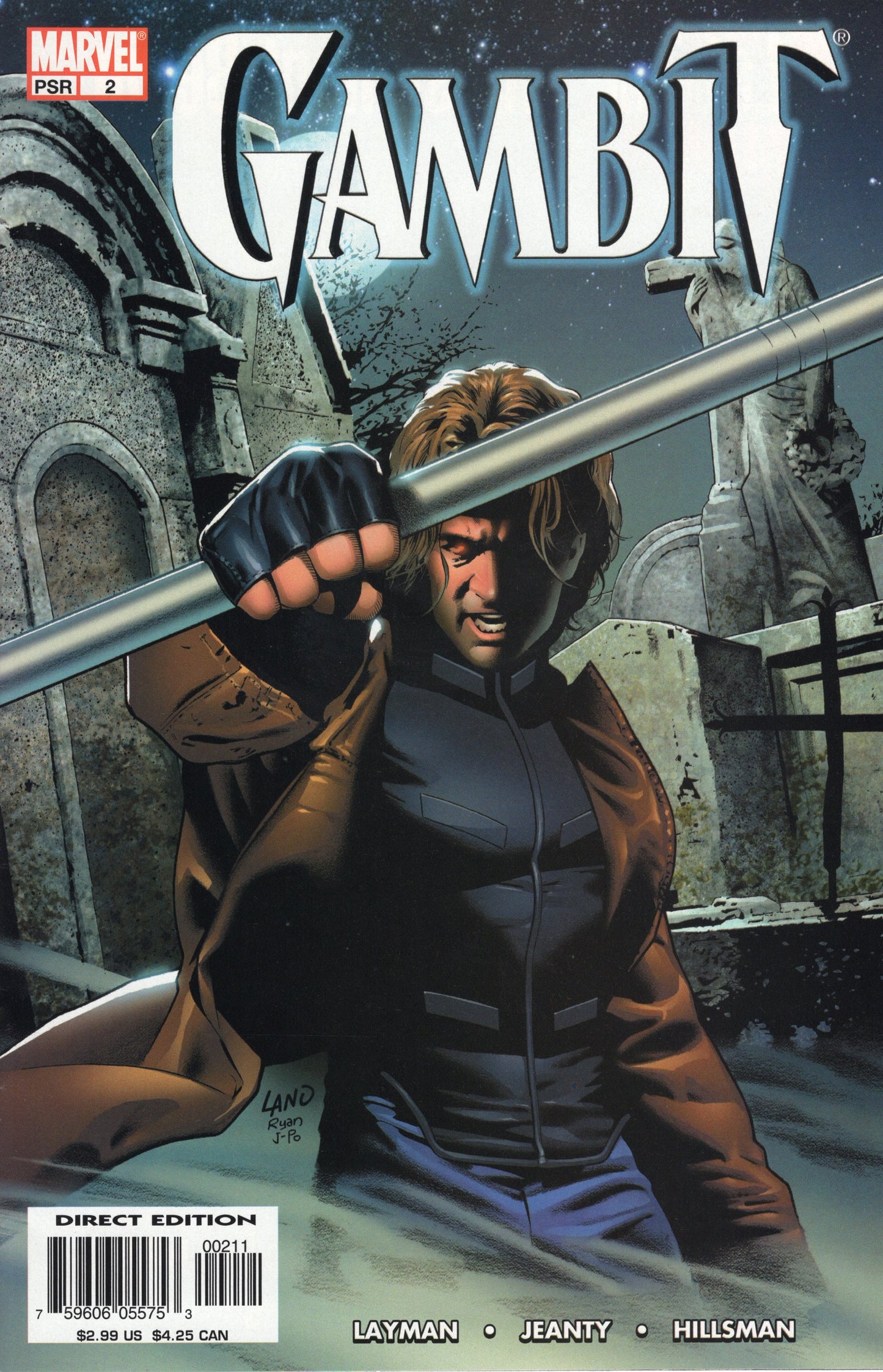 Gambit Issue #2 (Nov. 2004, Marvel Comics) NM