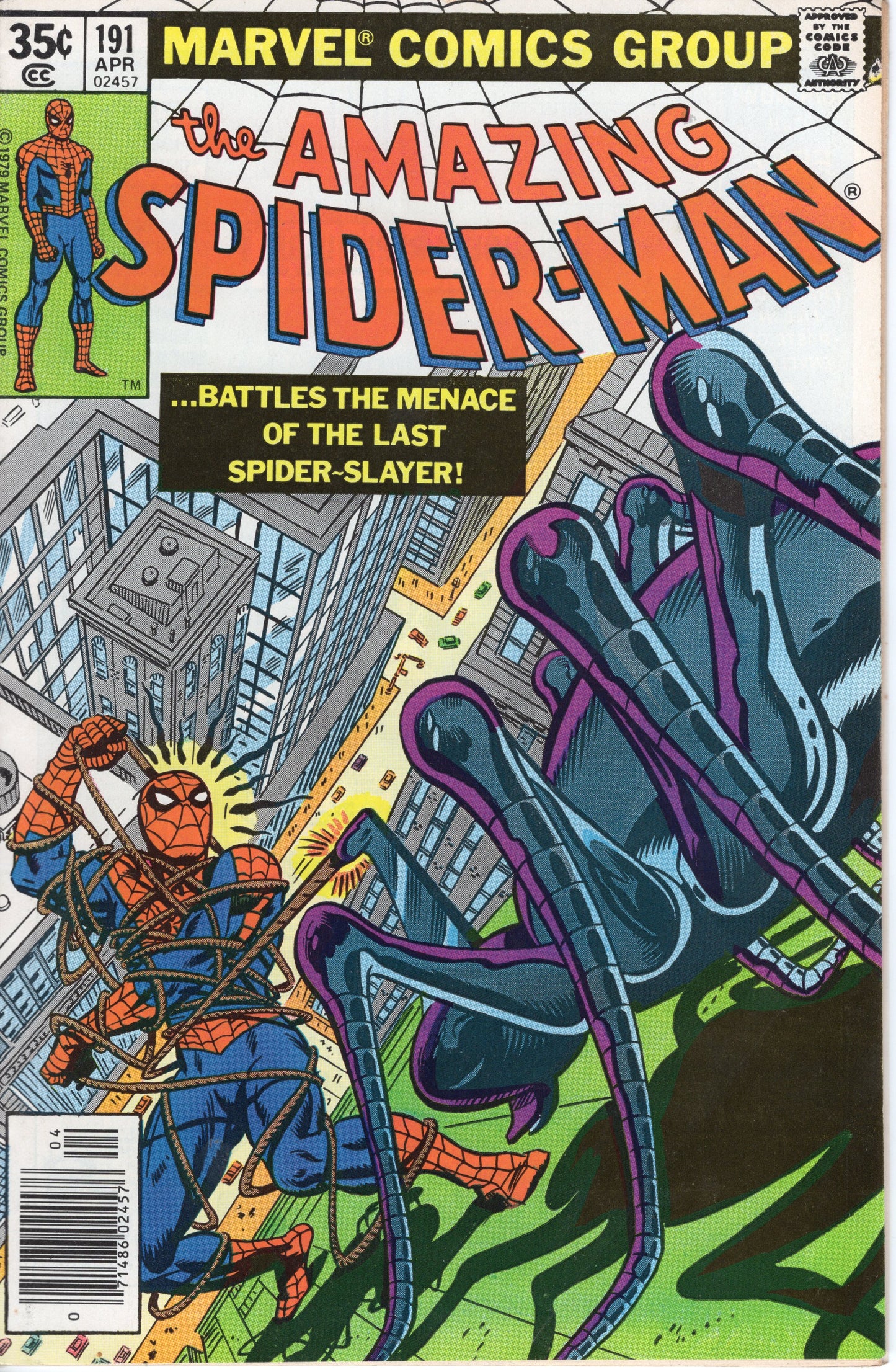 The Amazing Spider-Man - Issue #191 (April, 1979 - Marvel Comics) FN+
