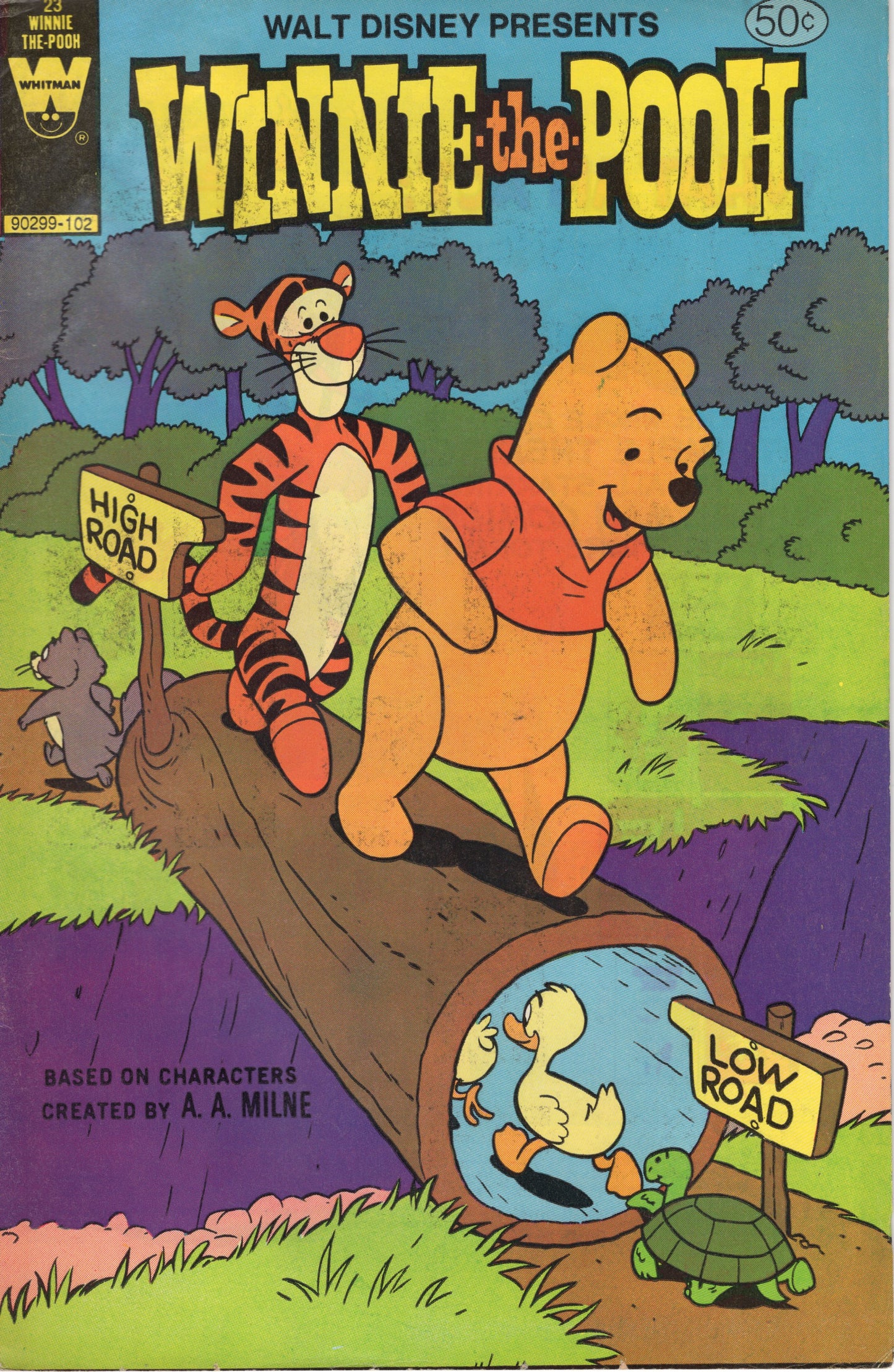 Winnie the Pooh Issue #3 (Feb., 1981 - Whitman Comics) VG/FN