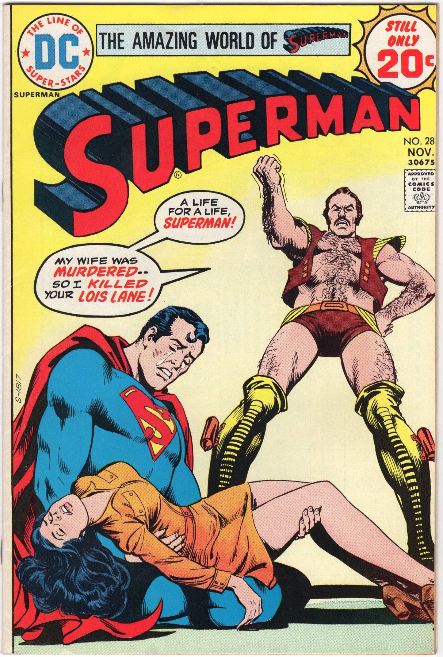 Superman - Issue #281 (Nov. 1974 - DC Comics) FN-