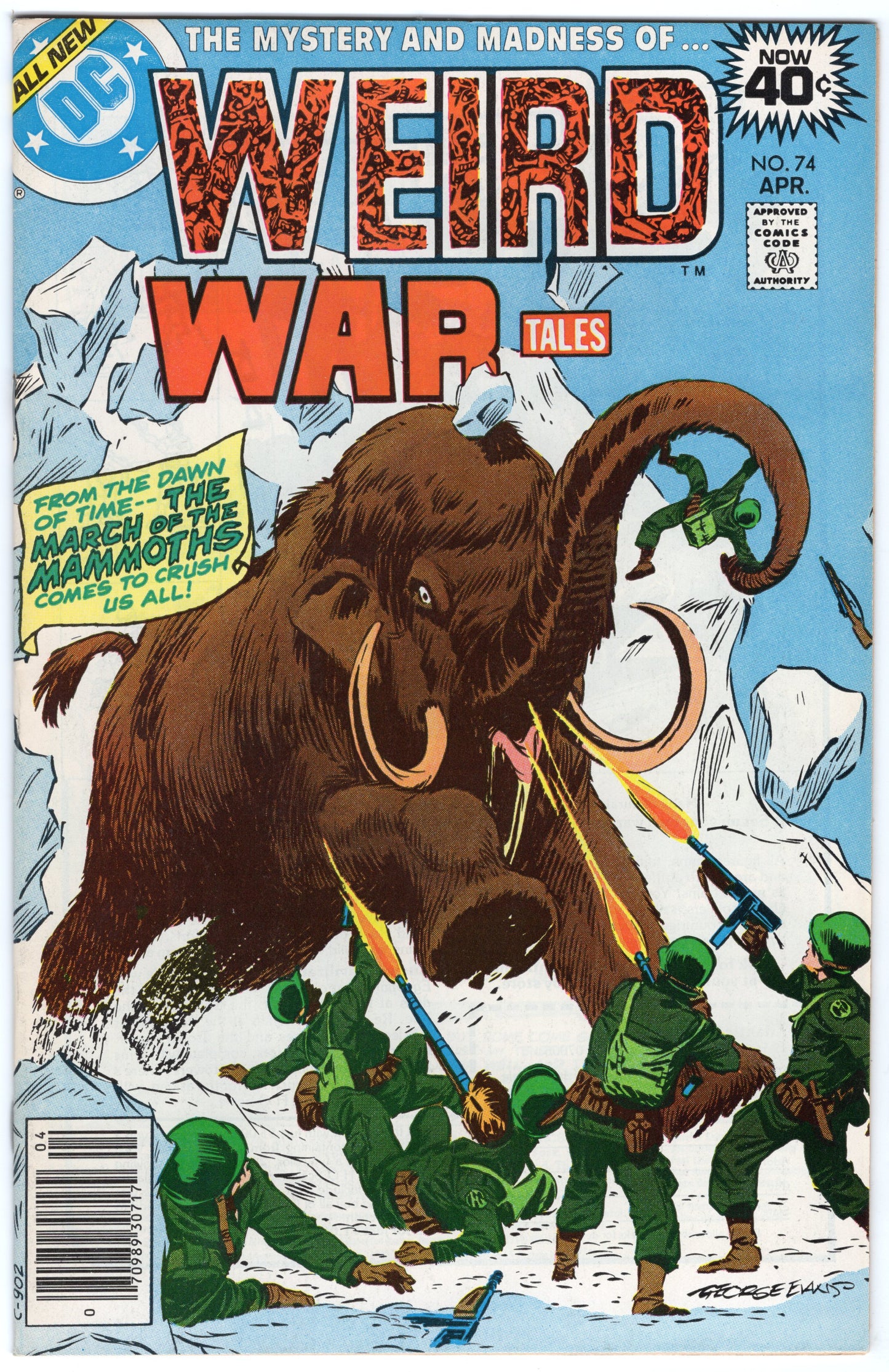 Weird War Tales "The Cold War!" - Issue #74 (April, 1979 - DC Comics) VF+