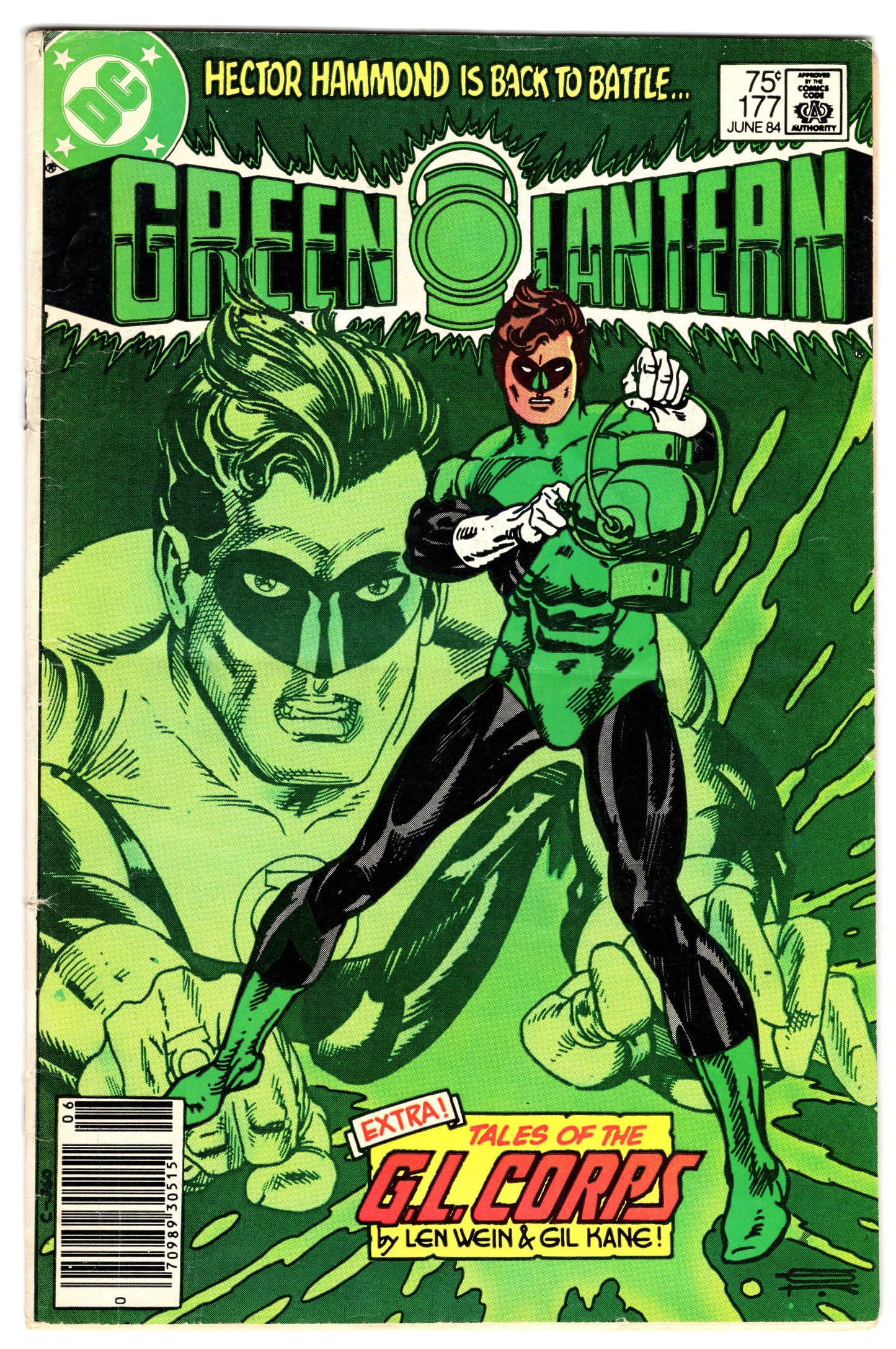 Green Lantern - Issue #177 "Tales of the G.L. Corps" (June, 1984 - Marvel Comics) VG+