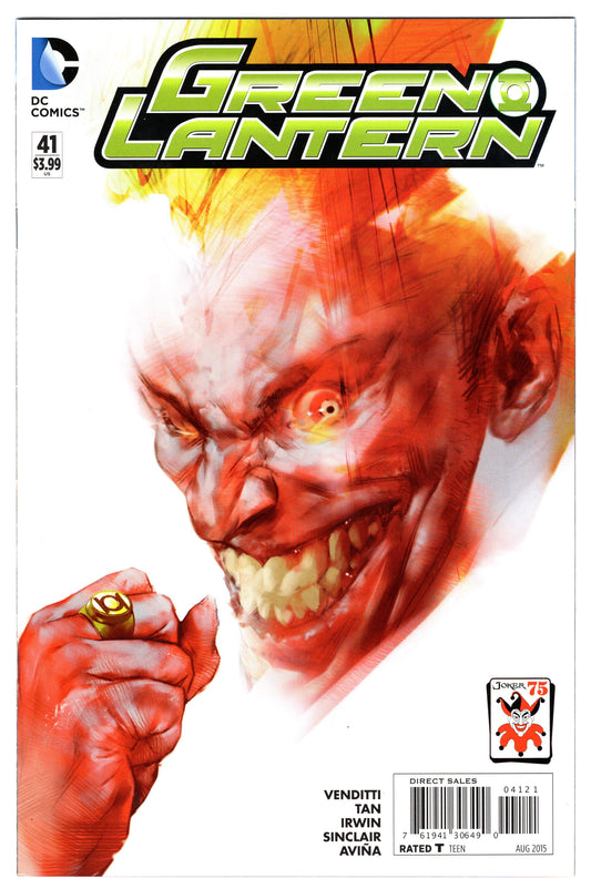Green Lantern - Issue #41  (August, 2015 - DC Comics) VF/NM