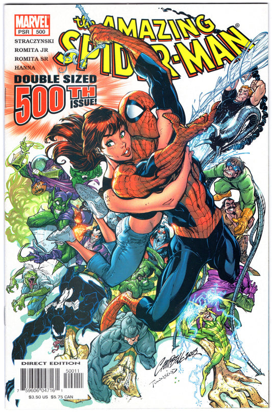 Amazing Spider-Man - Issue #500 (Dec. 2003 - Marvel Comics) NM-