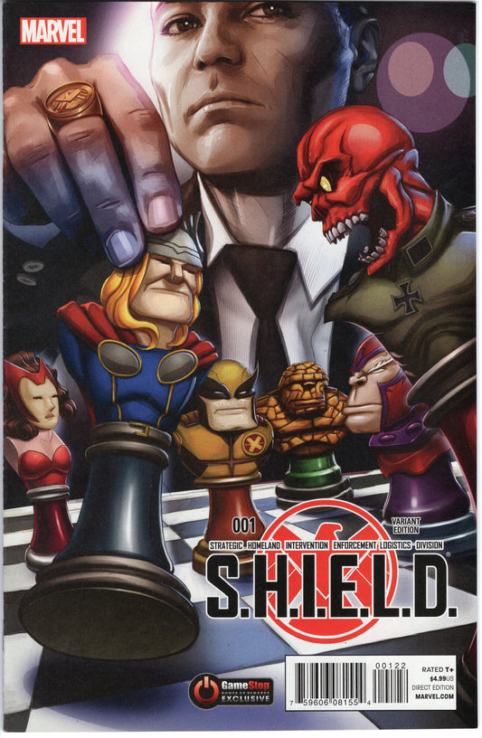 S.H.I.E.L.D. - Issue #1 "Gamestop Exclusive" (Feb. 2015 - Marvel Comics) NM-