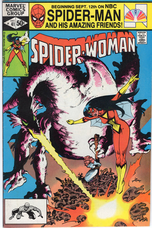 Spider-Woman - Issue #41 (Dec. 1981 - Marvel Comics) FN