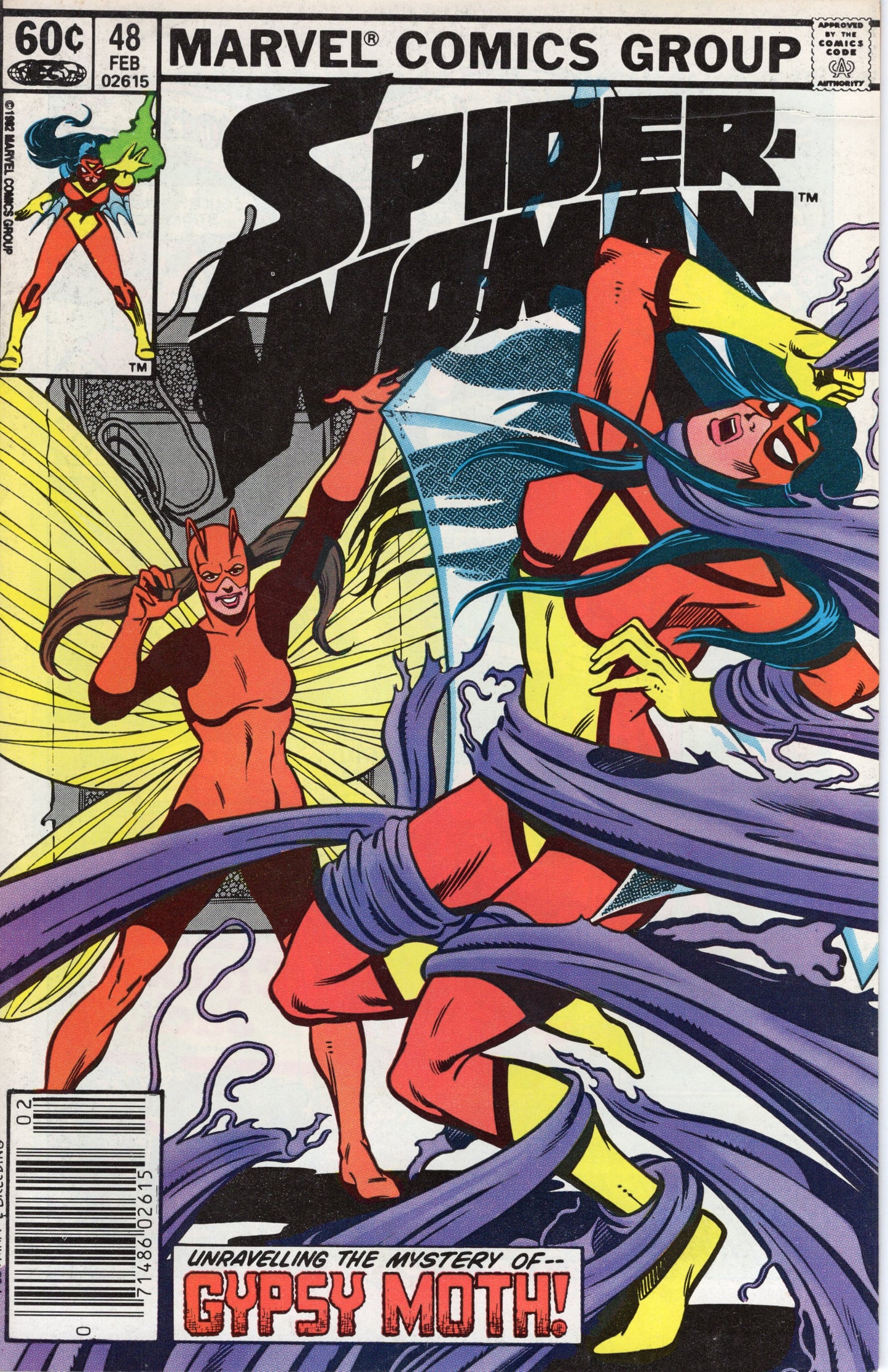Spider-Woman - Issue #48 (Feb. 1983 - Marvel Comics) VG/FN