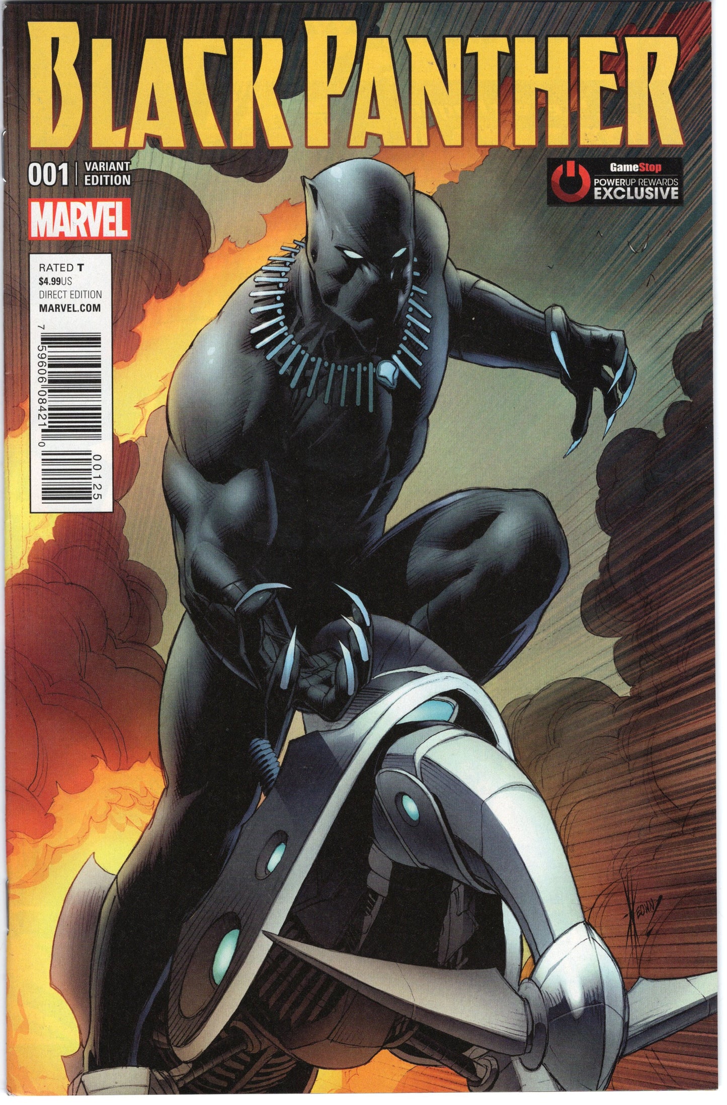 Black Panther - Issue #1 "Gamestop Exclusive" (June, 2016 - Marvel Comics) NM-