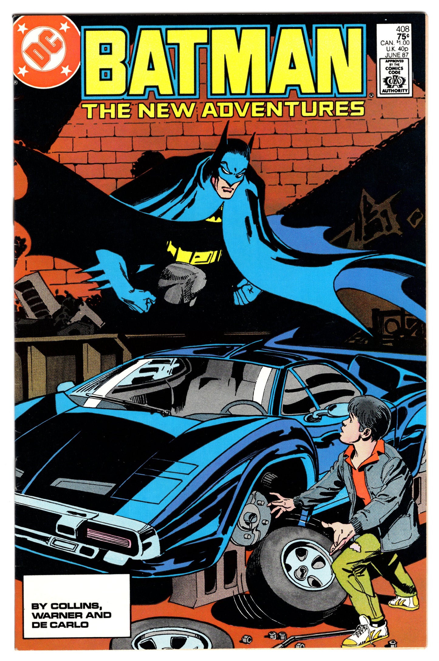 Batman - The New Adventures #408 "Origin Of Jason Todd" (June, 1987 - DC Comics) FN+
