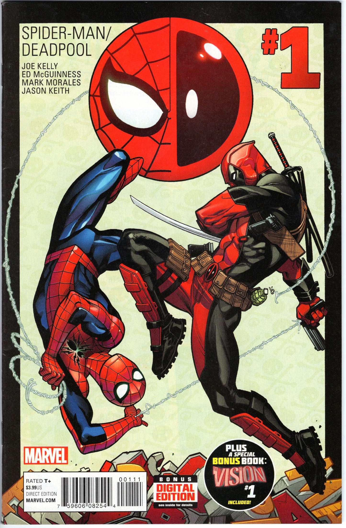 Spider-Man / Deadpool - Issue #1 (June, 2016 - Marvel Comics) VF+