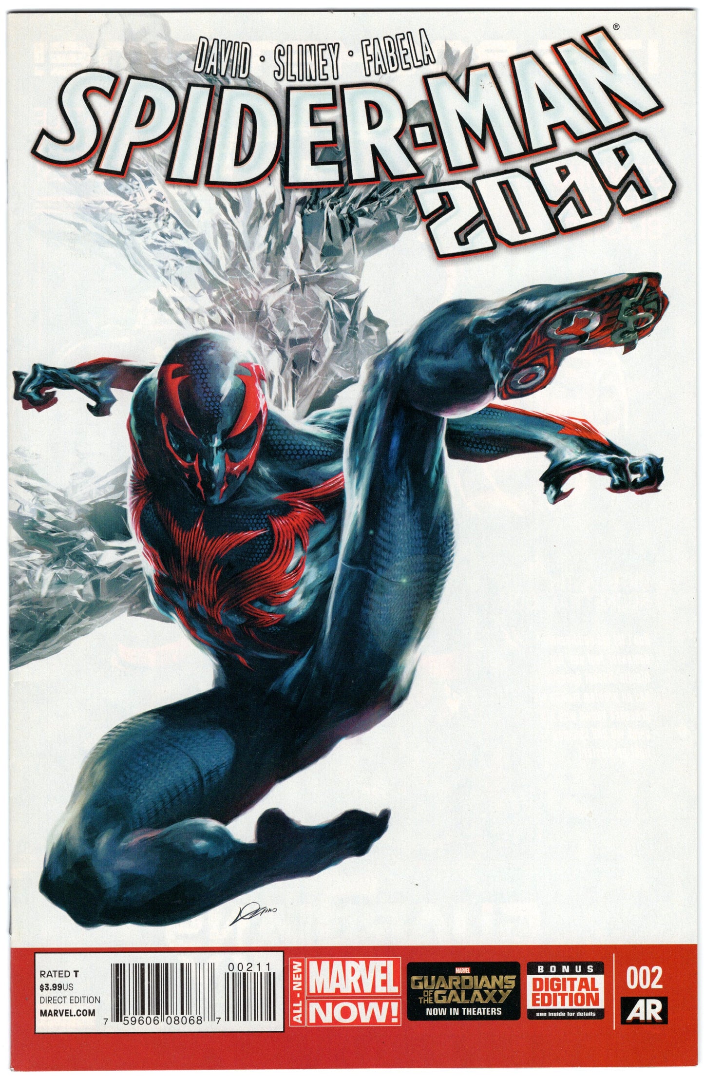 Spider-Man 2099 - Issue #2 "Variant Cover" (Jan. 2015 - Marvel Comics) VF/NM