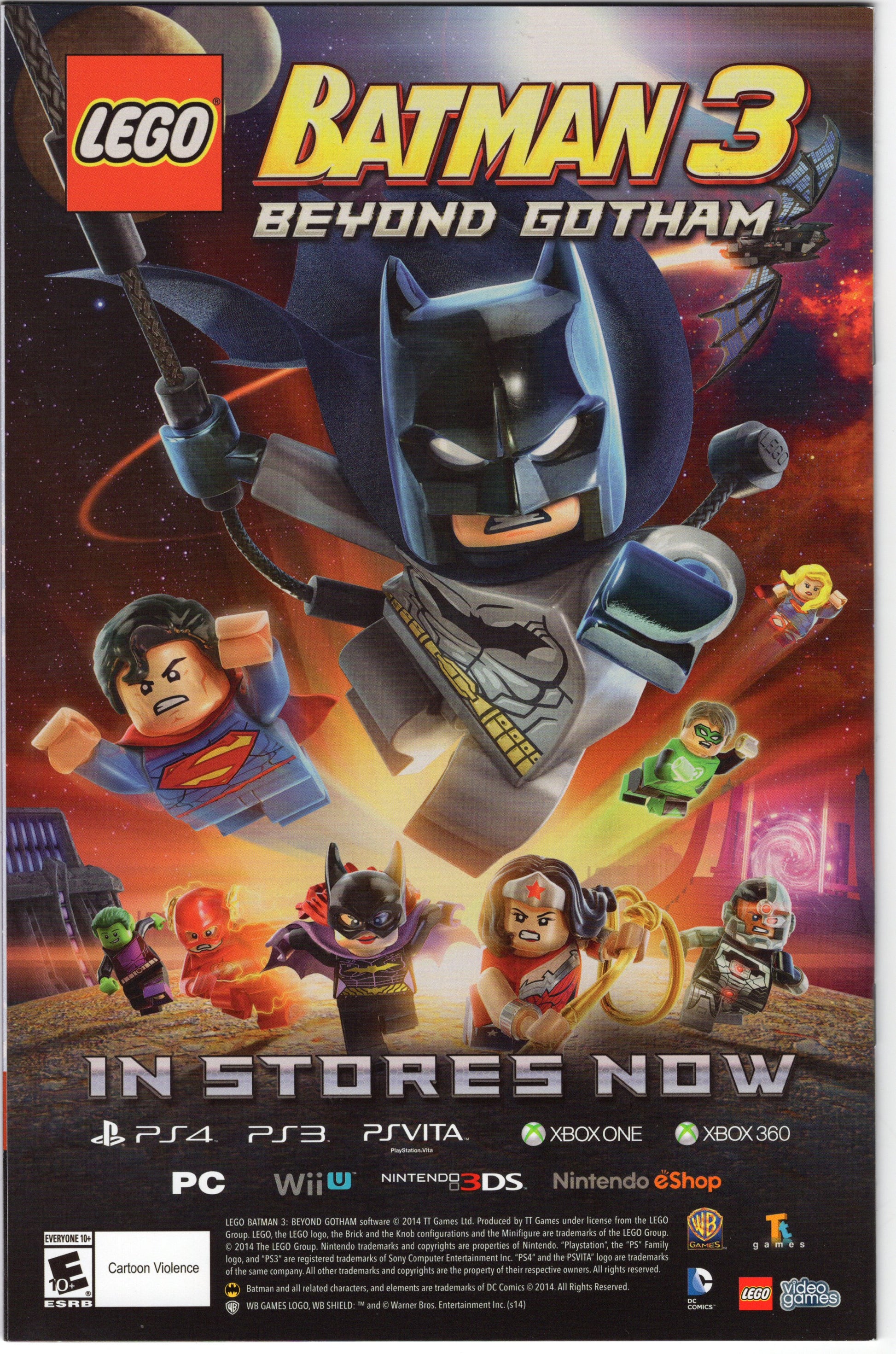 Batman - Issue #36 "Lego Variant Cover - The New 52! (Jan. 2015 - DC Comics) NM-