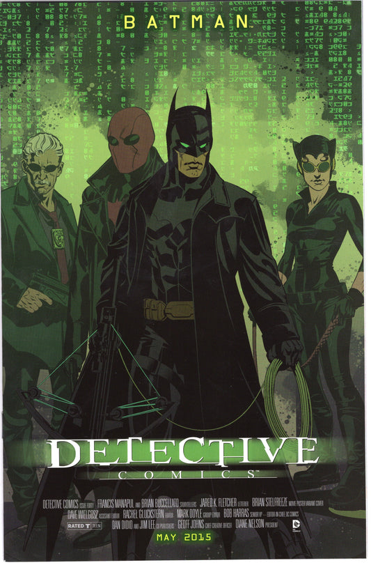 Detective Comics Batman - Issue #40 "Matrix Variant Cover" (May, 2015 - DC Comics) NM-