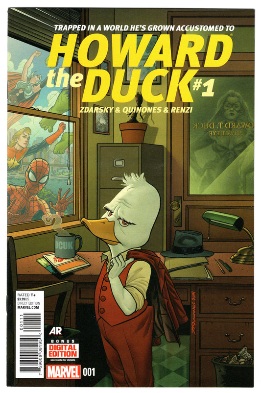 Howard the Duck - Issue #1 (May, 2015 - Marvel Comics) NM-