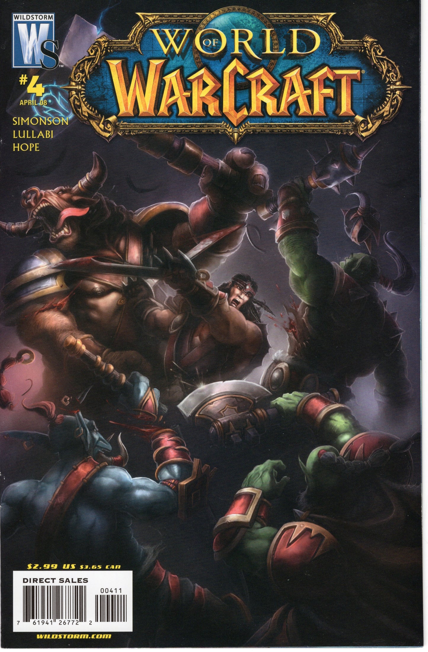 World of Warcraft - Issue #4 (Apr. 2008 - Wildstorm Comics) VF