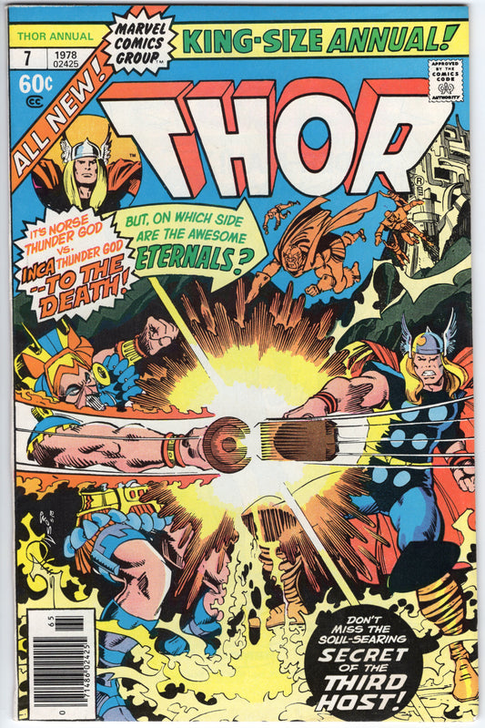 Thor - Issue #7 "King-Sized Annual!" (1978 - Marvel Comics) VF