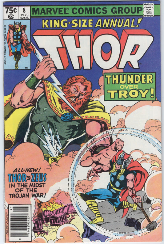 Thor - Issue #8 "King-Sized Annual!" Thor vs. Zeus (1979 - Marvel Comics) VF