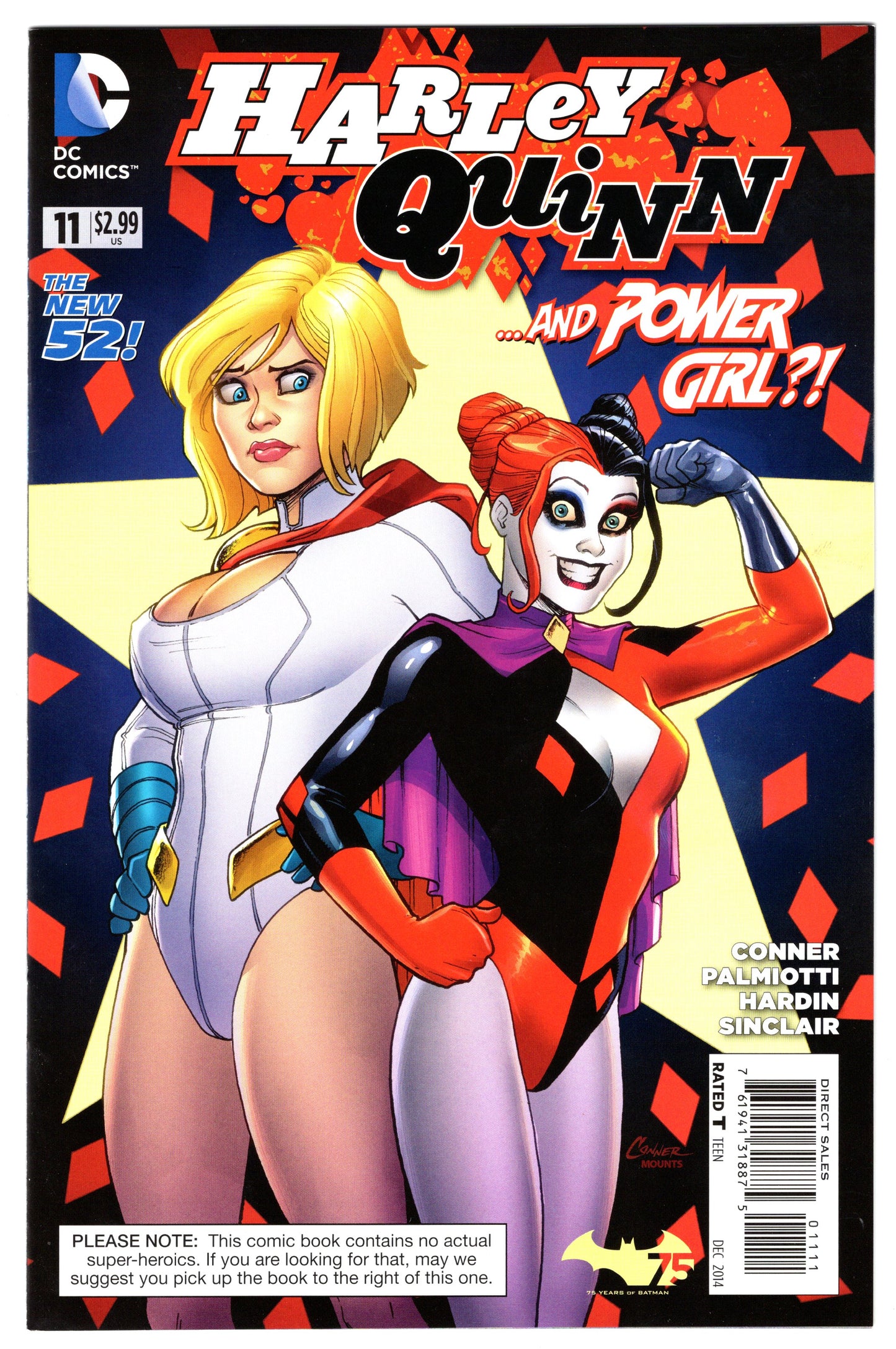 Harley Quinn The New 52!- Issue #11 (Dec. 2014 - DC Comics) NM-