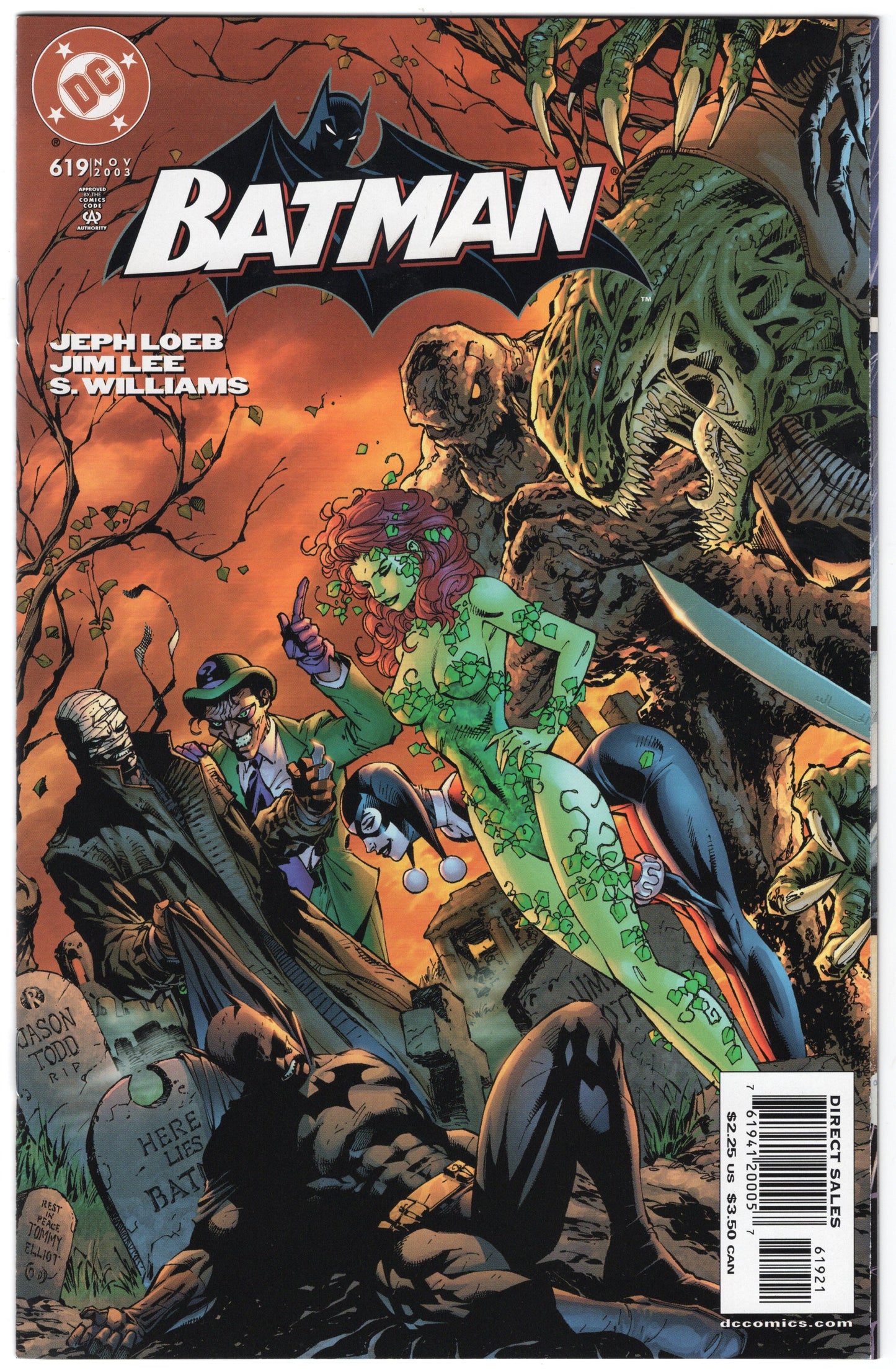 Batman - Issue #619 "Hush Storyline" (Nov. 2003 - DC Comics) NM