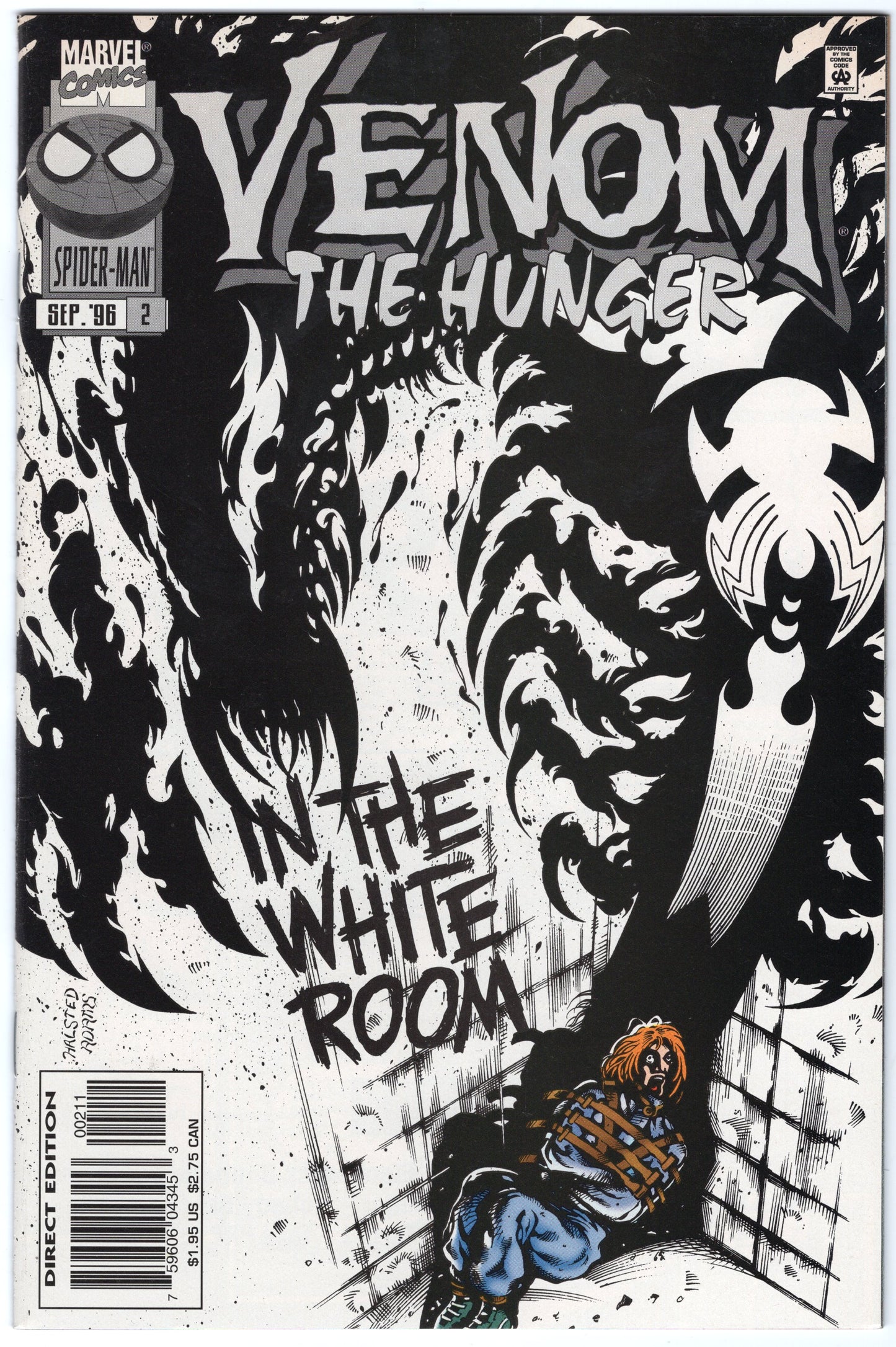 Venom - Issue #2 "The Hunger" (Sept. 1996 - Marvel Comics) NM-
