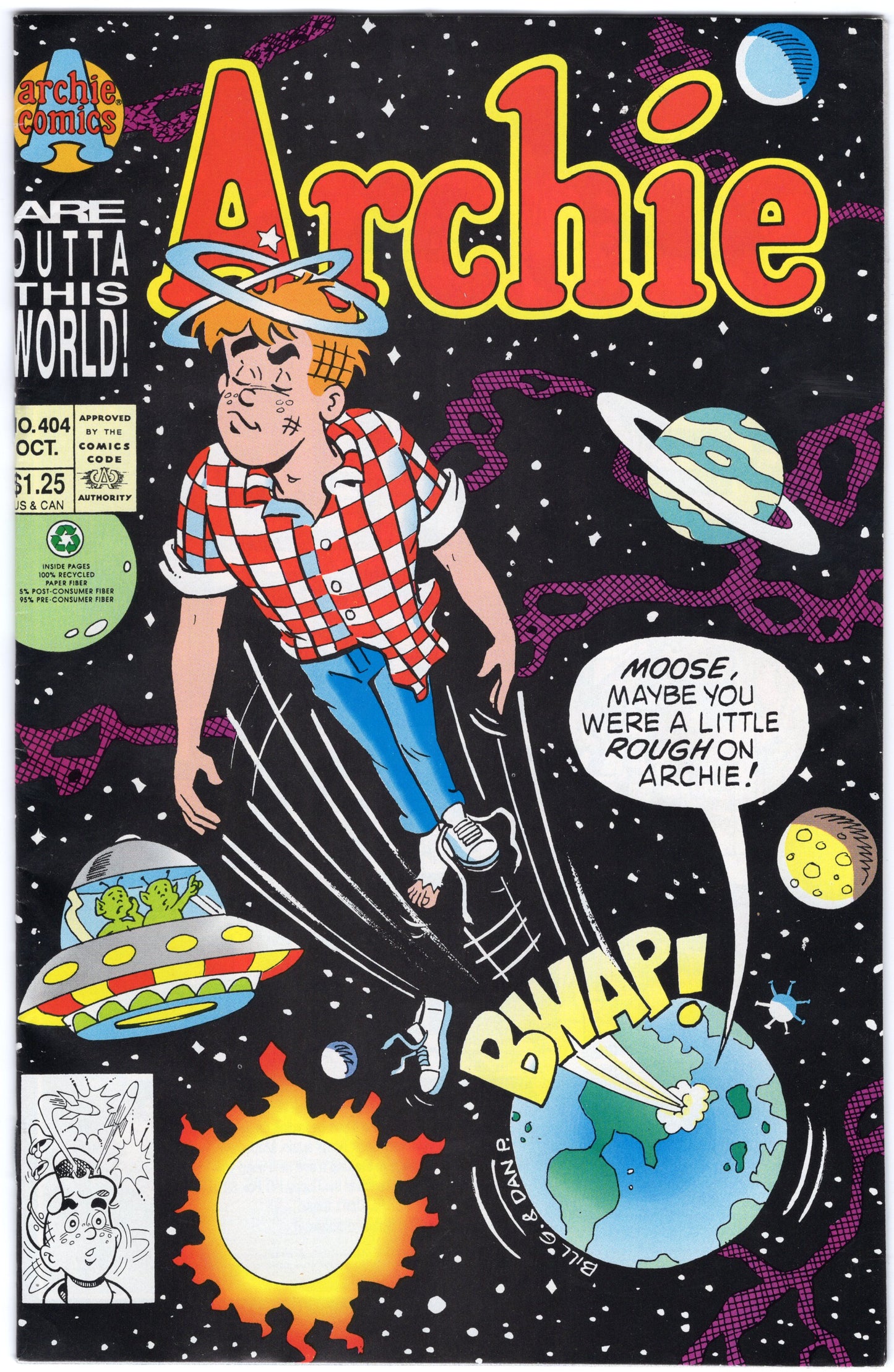 Archie - Issue #404 (Oct. 1992 - Archie Comics / Publications) FN+