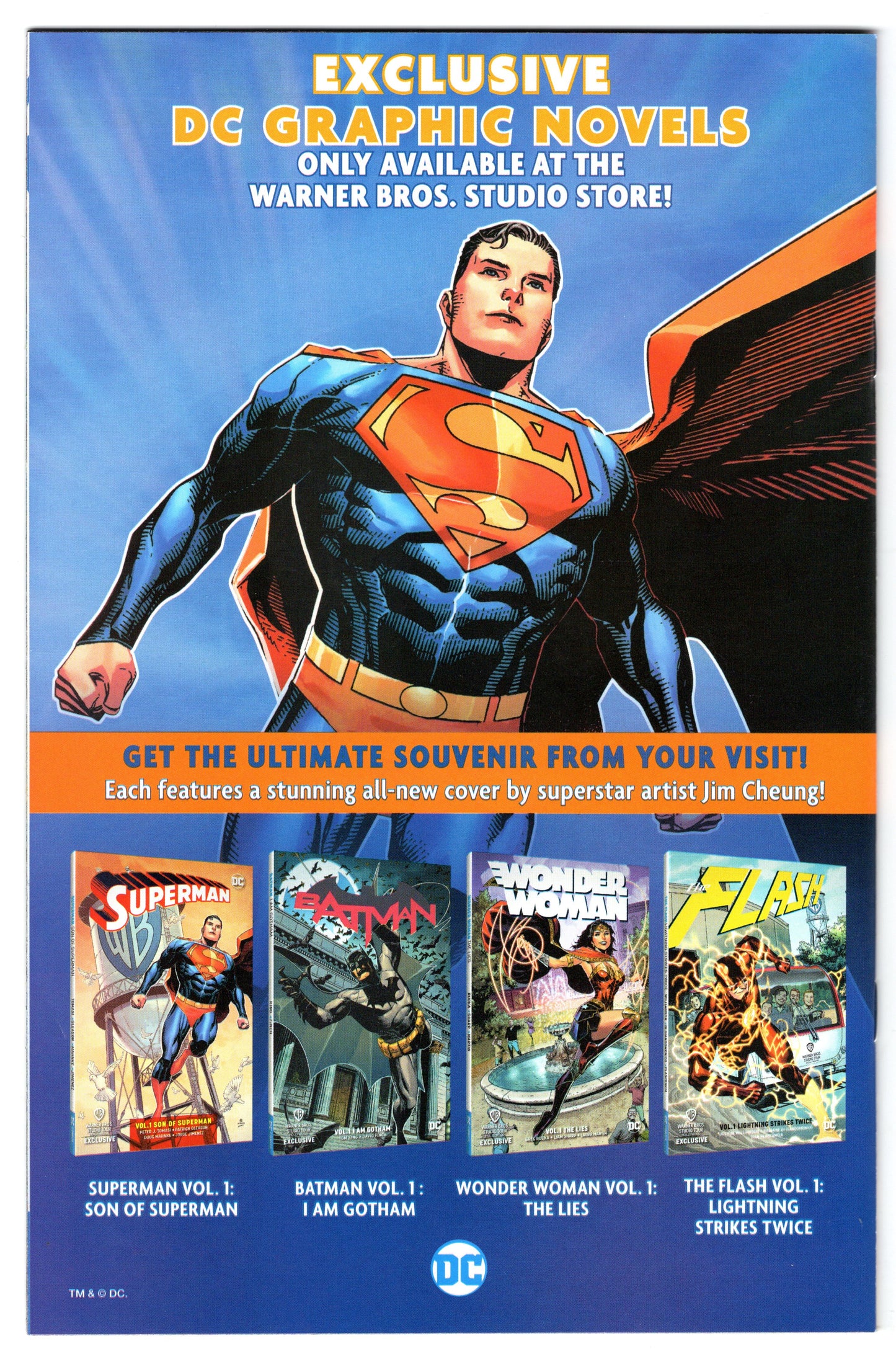 Justice League #1 - "Warner Bros Studio Tour Exclusive Comic Book" Jim Lee (2011 - DC Comics) NM