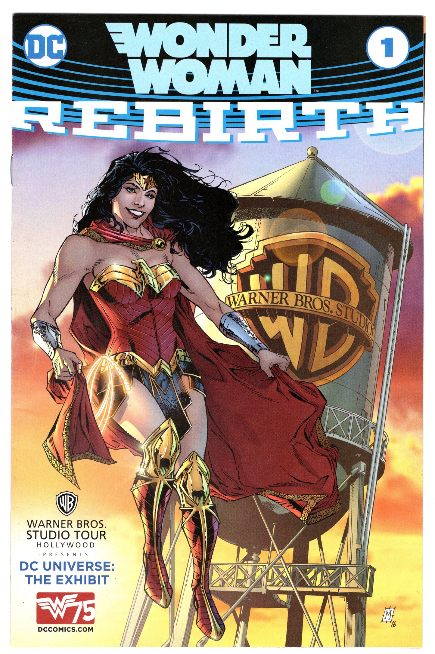 Wonder Woman #1 Rebirth "Warner Bros Studio Tour Variant" (2011 - DC Comics) NM