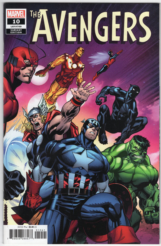 The Avengers - Issue #10 "Limited 1 for 10 Retailer Incentive Variant" (Jan. 2019 - Marvel Comics) NM