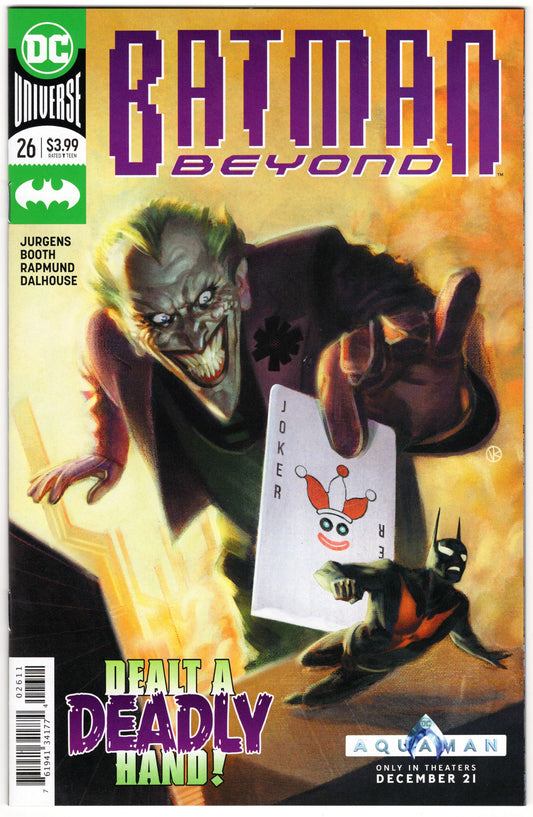 Batman Beyond - Issue #26 "Dealt a Deadly Hand" (Jan. 2019 - DC Comics) NM+