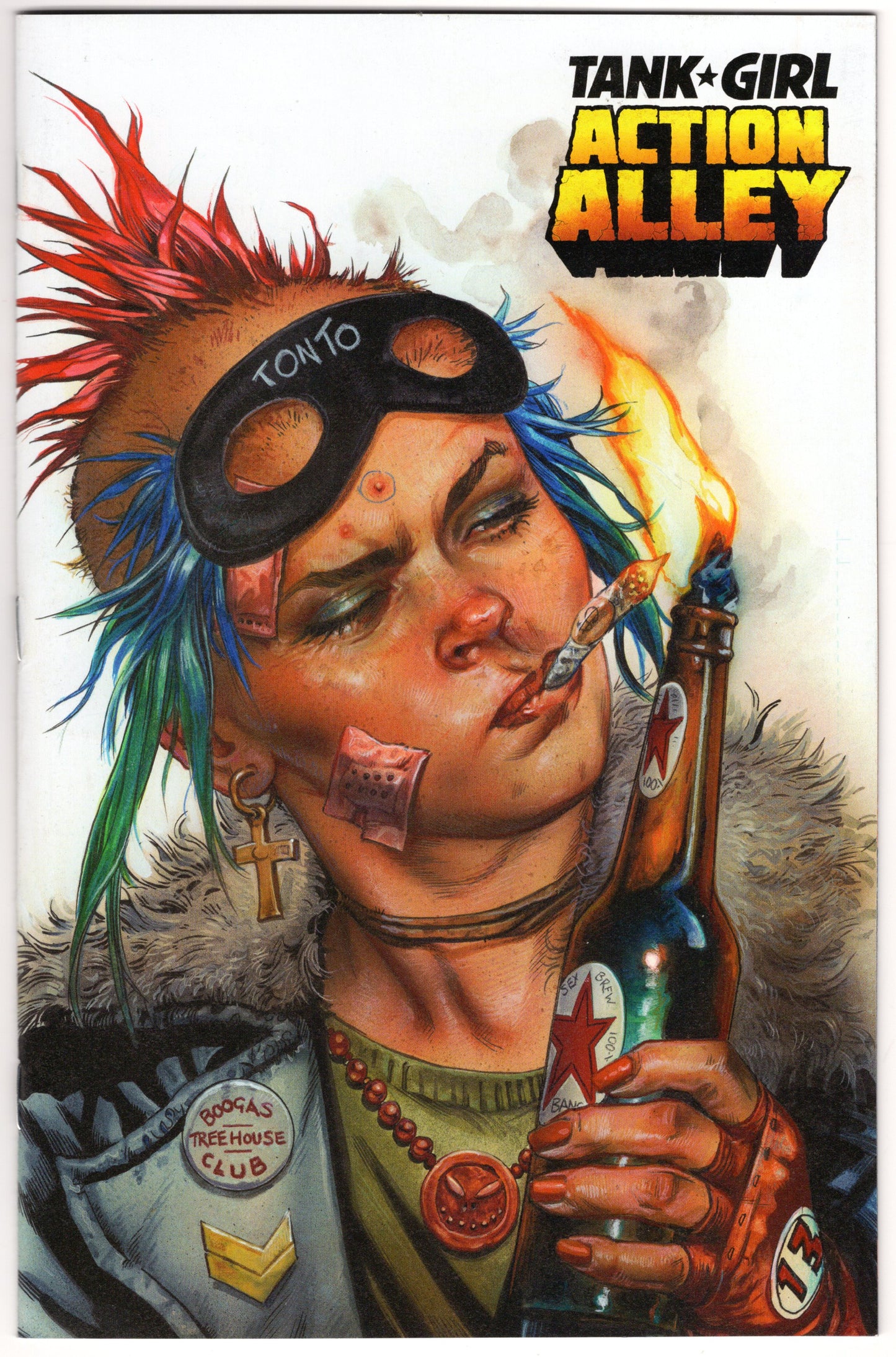 Tank Girl Action Alley - Issue #1 "Fiona Staples Variant Cover" (Jan. 2019 - Titan Comics) NM