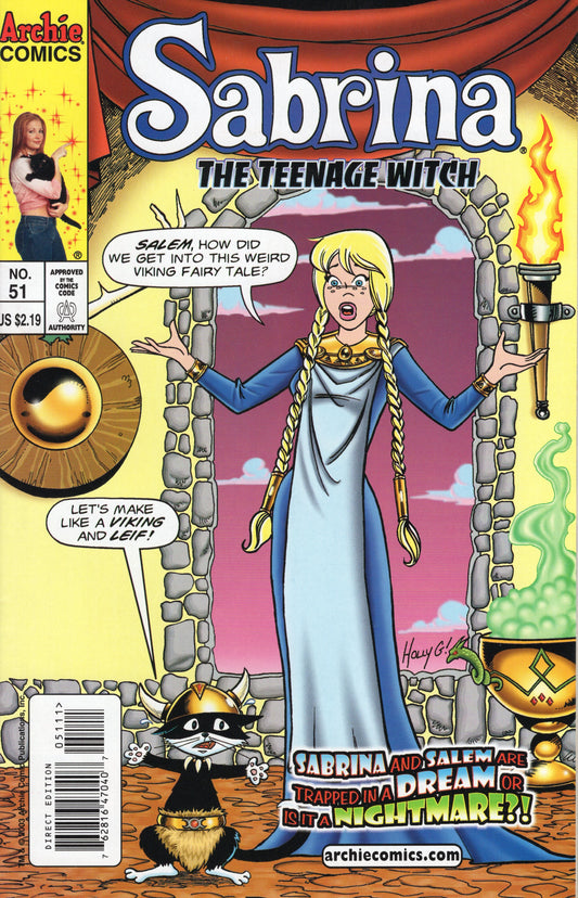 Sabrina the Teenage Witch - Issue #51 (Jan. 2001, Archie Comics) FN+