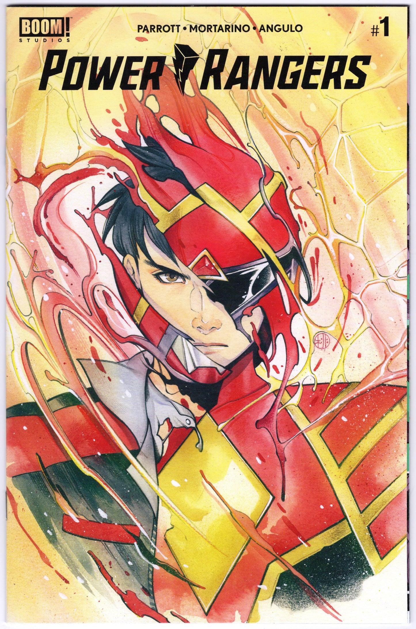 Power Rangers - Issue #1 "Peach Momoko 1:25 Variant" (Nov. 2020 - Boom! Studios) NM-